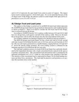 Page     
 
5
and L=10.5 ft represents the span length from center-to-center of support.