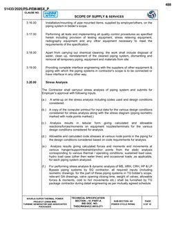CLAUSE NO.
SCOPE OF SUPPLY & SERVICES
KHURJA SUPER THERMAL POWER 
PROJECT (2X660 MW)
TURBINE GENERATOR AND ASSOCIATED 
PACKAG