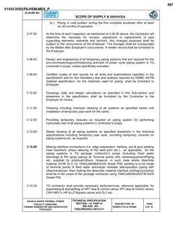 CLAUSE NO.
SCOPE OF SUPPLY & SERVICES
KHURJA SUPER THERMAL POWER 
PROJECT (2X660 MW)
TURBINE GENERATOR AND ASSOCIATED 
PACKAG