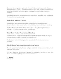 Fire Alarm System Testing & Commissioning | PDF | Safety | Building ...