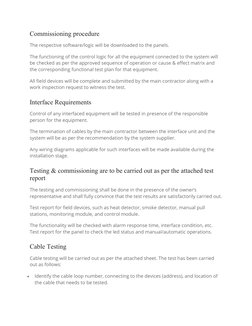 Fire Alarm System Testing & Commissioning | PDF | Safety | Building ...