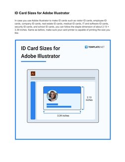 Id Size.pdf Standard ID Card Sizes Explained | PDF | Identity Document | Printer ...