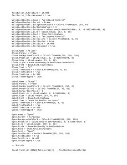 Roblox Walkspeed Control GUI Script | PDF | Notation | Encodings
