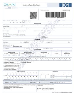 27. Fecha expedición
  
Exportadores
Para uso exclusivo de la DIAN
5. Número de Identificación Tributaria (NIT)
6. DV
  
  
9