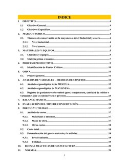 INDICE
1
OBJETIVO............................................................................................................