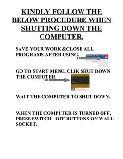 Computer Lab Rules and Guidelines | PDF