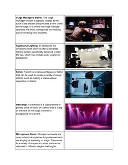 Stage Esentials Parts of a Theater Stage Explained | PDF | Components | Performing Arts