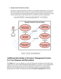 Inventory Management System Use Case Diagram | PDF | Use Case | Inventory