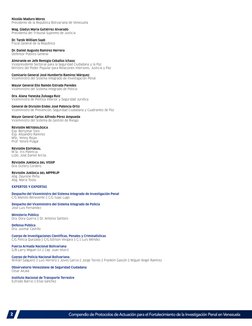 2
Nicolás Maduro Moros
Presidente de la República Bolivariana de Venezuela
Mag. Gladys María Gutiérrez Alvarado
Presidenta de