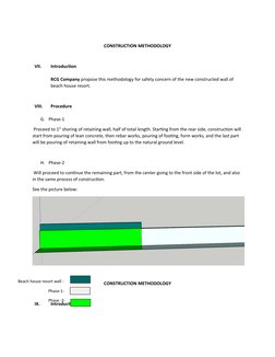 Beach House Resort Wall Construction Guide | PDF | Concrete | Plywood