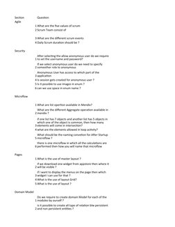 Mendix Intermediate Exam Sample Questions | PDF | Career & Growth ...