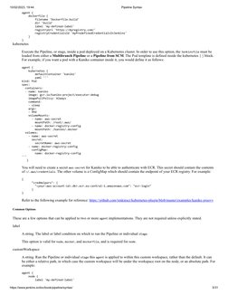 10/02/2023, 19:44
Pipeline Syntax
https://www.jenkins.io/doc/book/pipeline/syntax/
5/31
agent {
    dockerfile {
        file