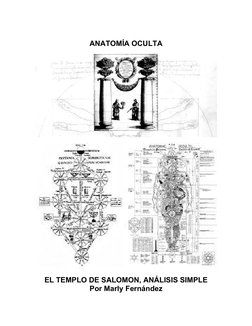  
 
 
ANATOMÍA OCULTA  
 
 
 
 
 
EL TEMPLO DE SALOMON, ANÁLISIS SIMPLE 
Por Marly Fernández 
