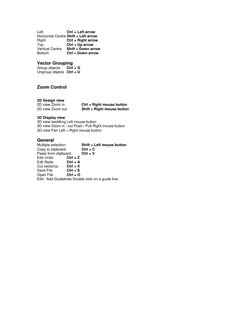 ArtCAM Keyboard Shortcuts Guide | PDF | Control Key | Computer Keyboard