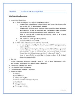 CTE and CCA Application Checklists | PDF | Waste Management | Waste