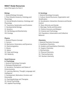 Nmat Study Guide Comprehensive NMAT Reviewer Guide | PDF | Chemistry | Physics