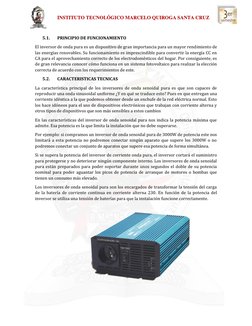 INSTITUTO TECNOLÓGICO MARCELO QUIROGA SANTA CRUZ           
 
5.1. 
PRINCIPIO DE FUNCIONAMIENTO 
El inverso