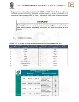 INSTITUTO TECNOLÓGICO MARCELO QUIROGA SANTA CRUZ           
 
Diagrama de conexión de batería en inversor 2
