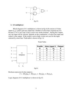 Multiplexer and Demultiplexer Overview | PDF | Electronic Design ...