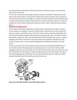 turning off the main control switch. The last speed value is retained in memory, except when the 
main switch is turned off.