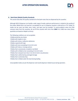 Atm Checklist.pdf ATM Operator Manual After Installation | PDF | Automated Teller Machine ...