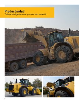 6
Productividad
Trabaje inteligentemente y mueva más material.

