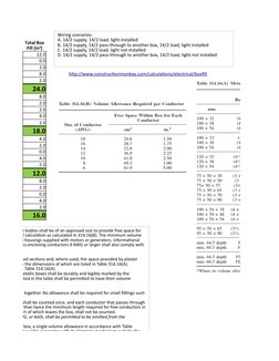 NEC Box Fill Calculation Guide | PDF | Technology & Engineering