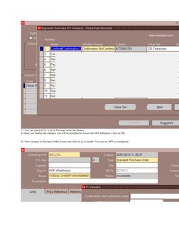 Configuring Descriptive Flexfields in Oracle | PDF | Table (Database ...