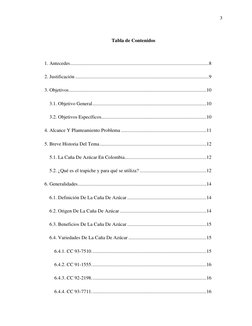 3 
 
Tabla de Contenidos 
 
1. Antecedes ....................................................................................