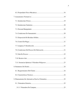 4 
 
6.5. Propiedades Físico-Mecánicas ....................................................................... 16 
7. Lineami