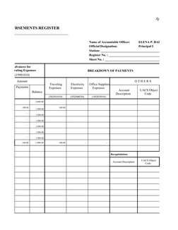 Sample Liquidation Report Format | PDF