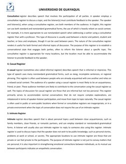 Types of Language Registers in English | PDF