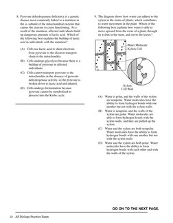 Ap Biology 2020 Practice Exam 1 MCQ PDF | PDF