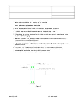 Ground Beam Construction Methodology | PDF