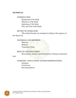 Iso Form Bsu Example BSU Thesis and Dissertation Format Guide | PDF | Thesis | Paragraph