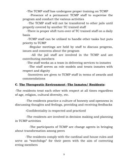 BJMP TCMP Implementation Manual | PDF | Psychotherapy | Prison