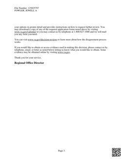 Tera Memo Example VA Benefits Award and Information Letter | PDF | United States ...