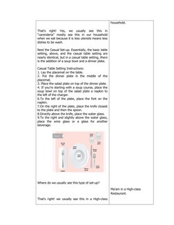 Table Setting Techniques and Guidelines | PDF | Tableware | Cooking