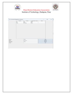     
      Pune District Education Association      
                              Institute of Technology, Hadapsar, Pune
