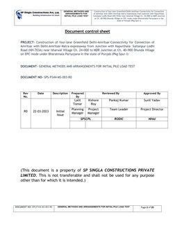 Initial Pile Load Test Procedures | PDF | Deep Foundation | Concrete