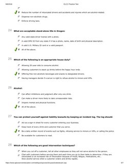 9/8/2018
OLCC Practice Test
https://www.aplusservereducation.com/webquiz/quizzes/olccpracticetestexam.asp
6/7
 
 Reduce the n