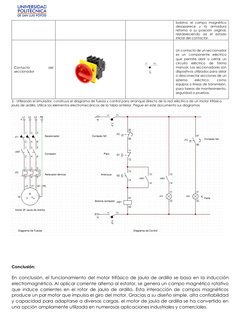 bobina, el campo magnético 
desaparece y la armadura 
retorna a su posición original, 
restableciendo así el estado 
inicia