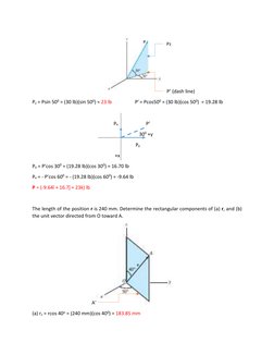 Rectangular Vector Components Explained | PDF | Euclidean Vector ...