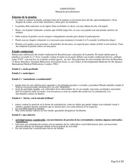 CHOP INTEND 
Manual de procedimientos 
Entorno de la prueba: 
• 
Lo ideal es realizar la prueba a primera hora de la mañana o