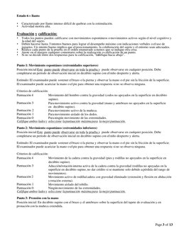 Estado 6 = llanto 
 
• 
Caracterizado por llanto intenso difícil de quebrar con la estimulación. 
• 
Actividad motora alta.