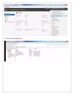 To select Domain Mylab.com
  
