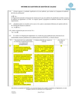 Informe Auditoría ISO 9001:2015 2023 | PDF | Auditoría | Sistema de ...
