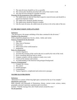 Homilical Outline Homiletics: Types and Outlines Guide | PDF | Expository Preaching ...