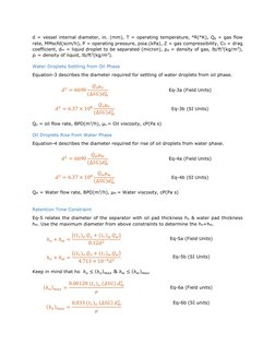 Three Phase Vertical Separator Design Guide | PDF | Liquids | Phase ...