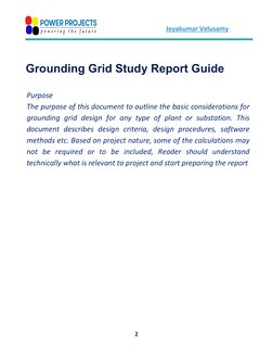 Grounding Grid Design Report Guide | PDF | Electrical Resistivity And ...